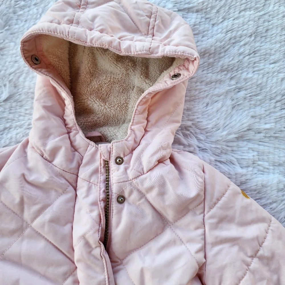 Oshkosh Girls‎ Pink Quilted Puffer Jacket.